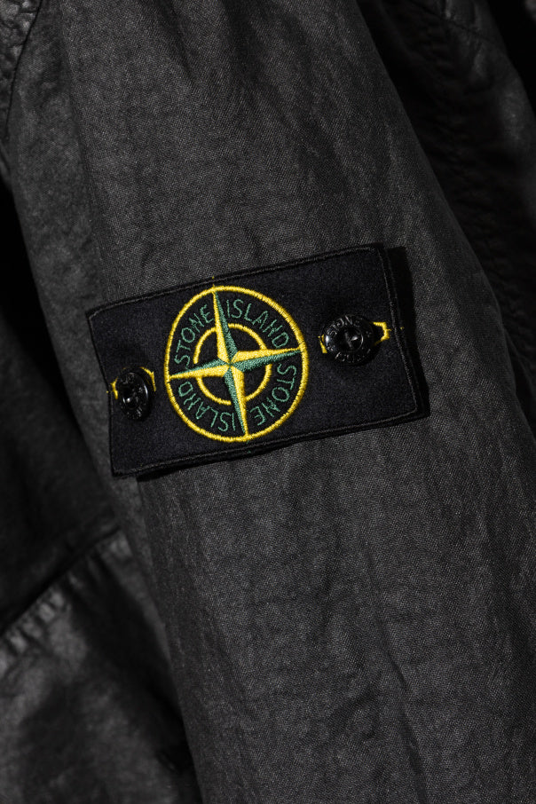 Stone Island
Stone Island BLACK Jacket Organic-Look Nylon Panama-TC
