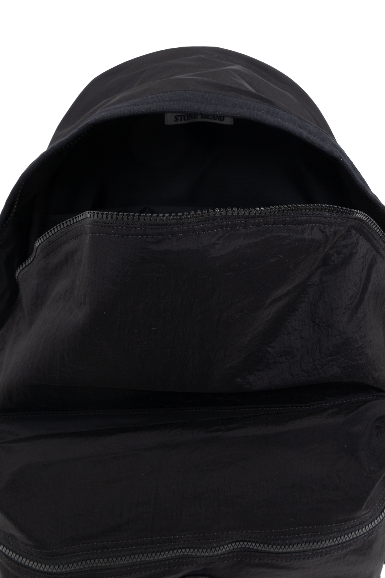 Stone Island BLACK Backpack with logo K1S159200009 S0076-V0029