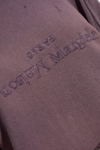 Maison Margiela PURPLE Hoodie with logo S51GU0128 STJ401-962