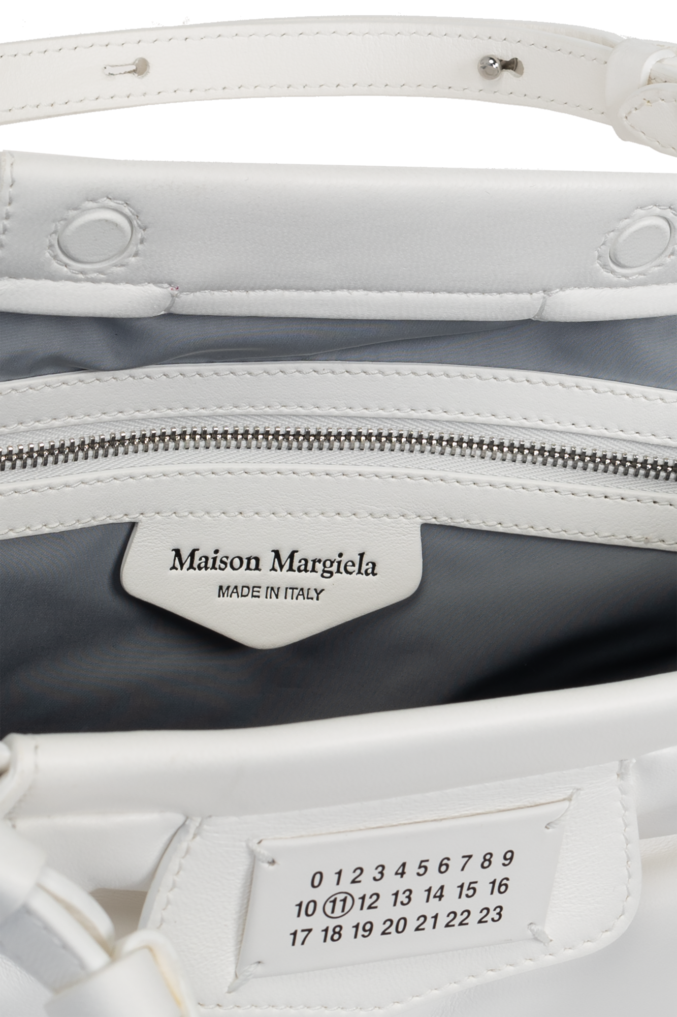 Maison Margiela WHITE ‘Glam Slam Small’ Handbag SB2WD0077 P4300-T1003