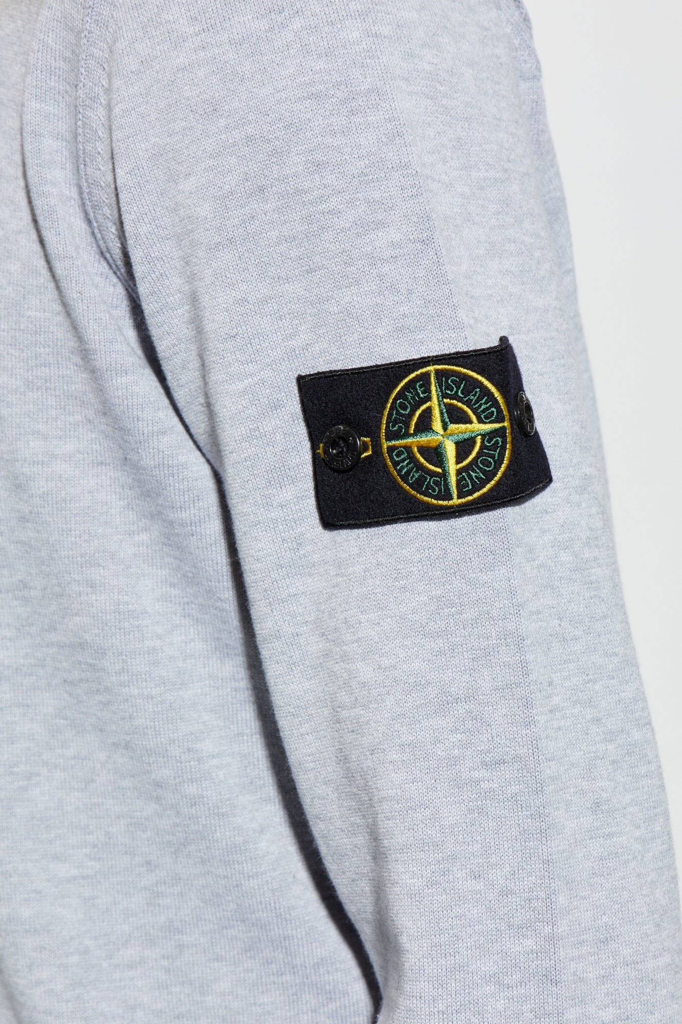Stone Island GREY Sweater with logo K1S155100053 S00B2-V0M61