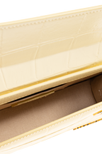 Jacquemus YELLOW ‘Le Chiquito Long Boucle’ shoulder bag 233BA326 3164-205