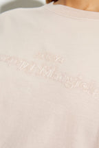 Maison Margiela PINK T-shirt with logo S51GC0533 S20079-218