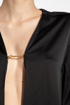 Jacquemus BLACK ‘Notte’ shirt 213SH103 1000-990