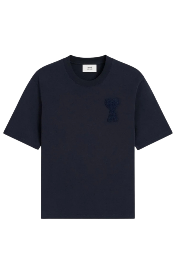 ami-paris-t-shirt-ami-de-coeur-navy-ss25-HTS055-726-4011