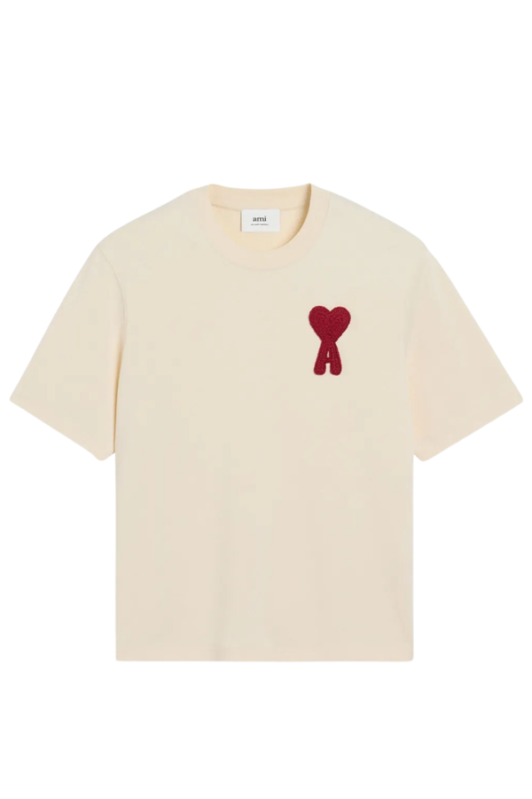 ami-paris-t-shirt-ami-de-coeur-beige-ss25-HTS065-726-136