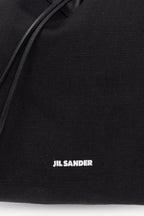 JIL SANDER BLACK ‘Dumpling’ bucket bag J07WG0027 P4860-001