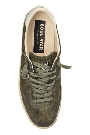Golden Goose Green 'Soul Star' Sports Shoes