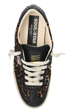 Golden Goose Brown ‘Soul Star’ sports shoes