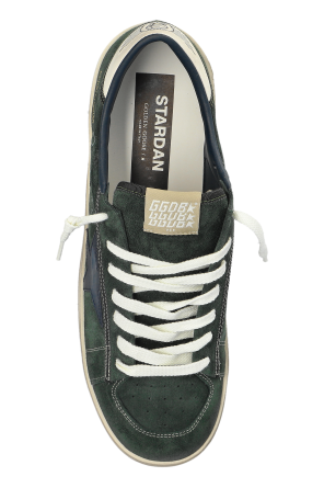 Golden Goose Green "Stardan With Collarino And Lace Loops" sports shoes