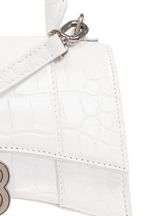 Balenciaga WHITE ‘Hourglass XS' shoulder bag 592833 1LR6Y-9001