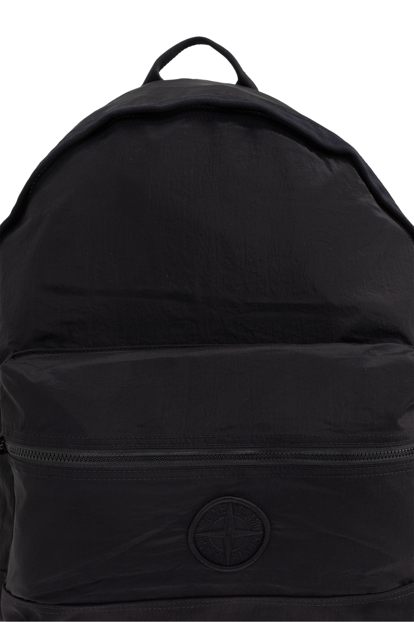 Stone Island BLACK Backpack with logo K1S159200009 S0076-V0029