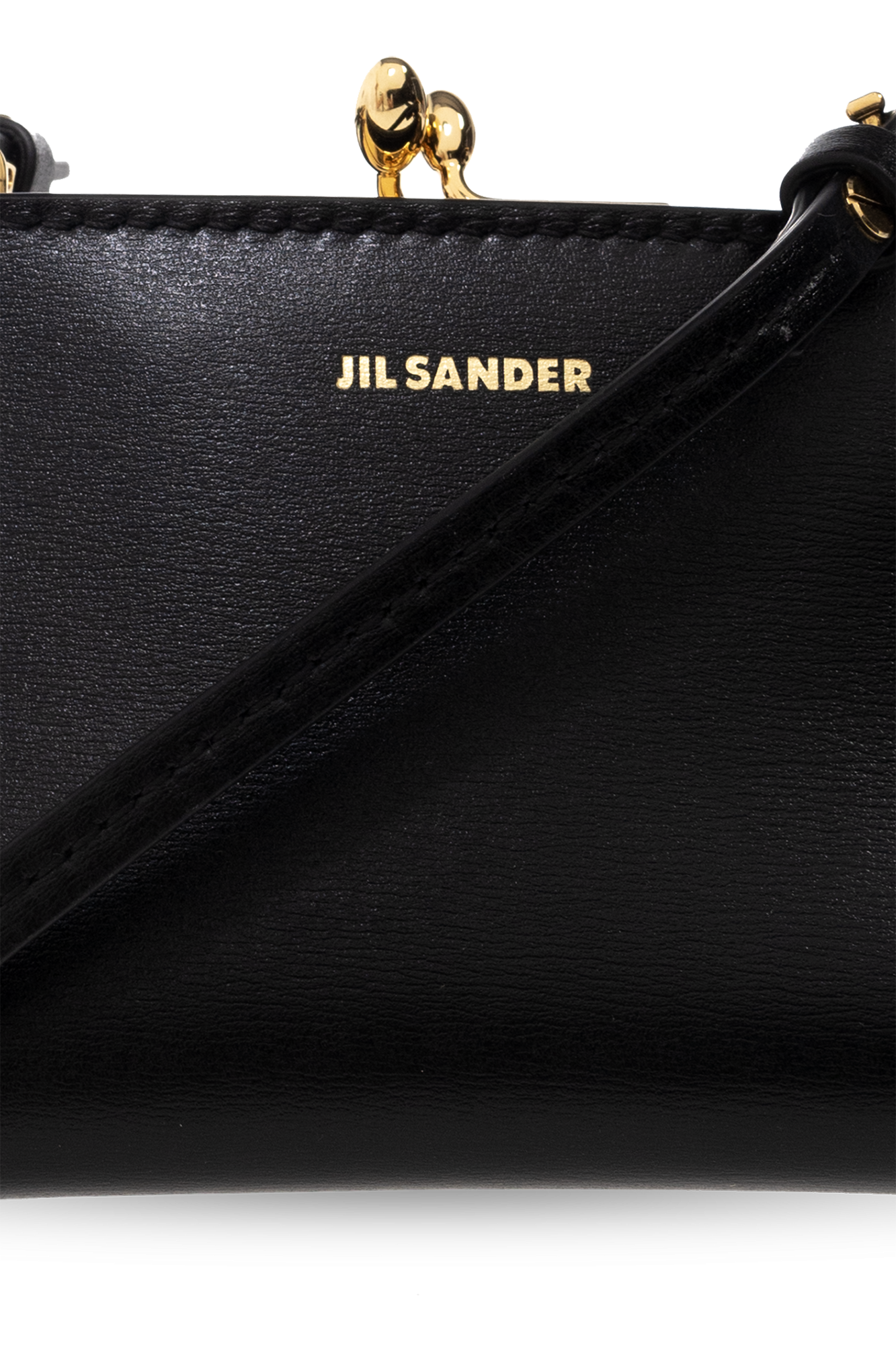 JIL SANDER BLACK Goji Micro’ shoulder bag