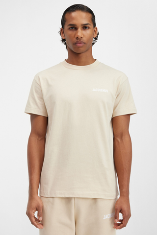 The Jacquemus t-shirt LES CLASSIQUES Logo t-shirt Beige