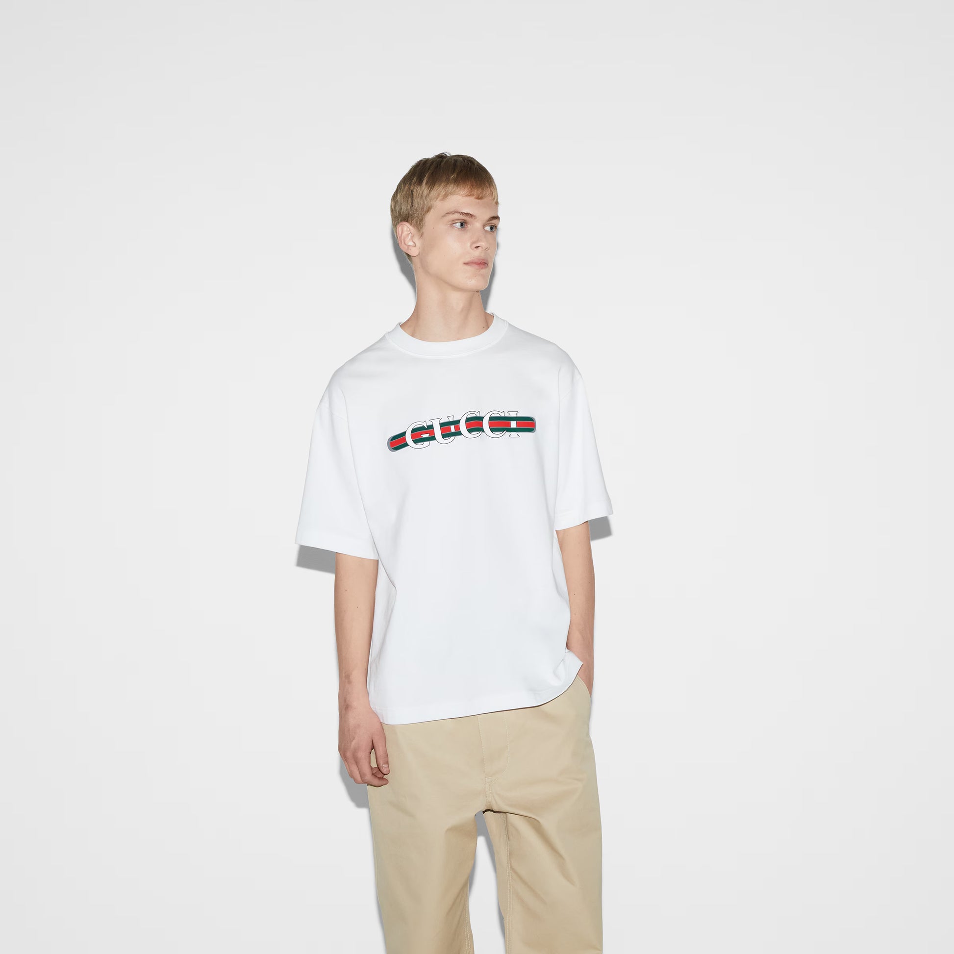 Gucci Футболка з принтом 784361 XJGKB 9074