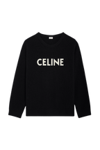 Celine Светр Оверсайз в рубчик 2A19R423P.38NO-BLACK
