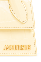 Jacquemus YELLOW ‘Le Chiquito Long Boucle’ shoulder bag 233BA326 3164-205