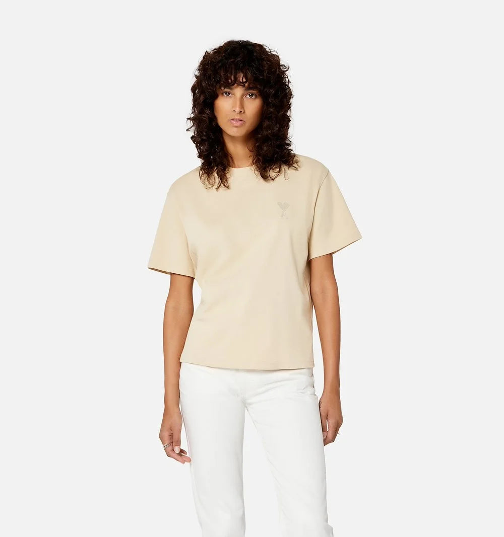 ami-paris-t-shirt-ami-de-coeur-beige-ss23-UTS004-726-714