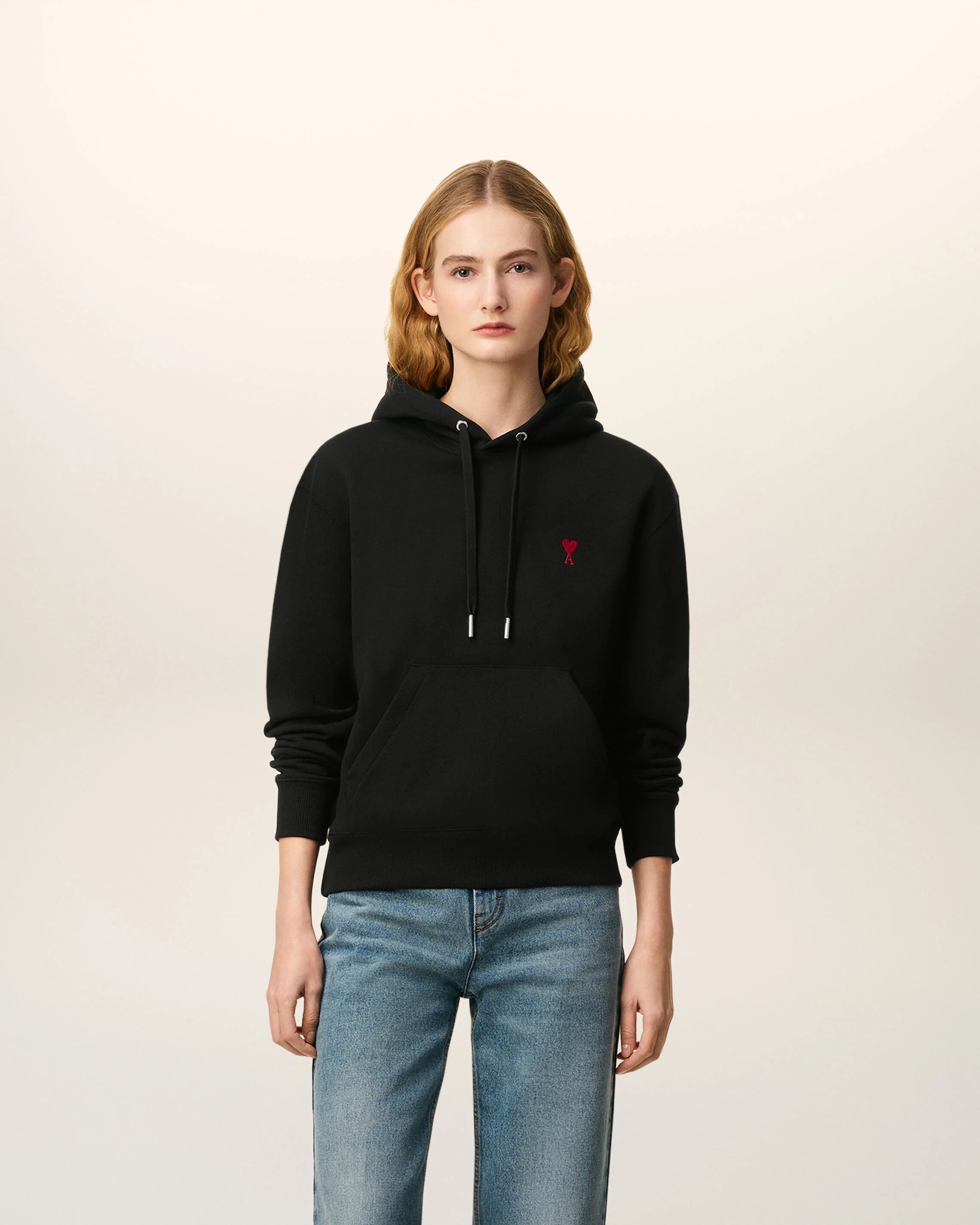 AMI Худі чорний купити в Україні | оригінал | ціна | інтернет-магазин Cinq.com.ua 3