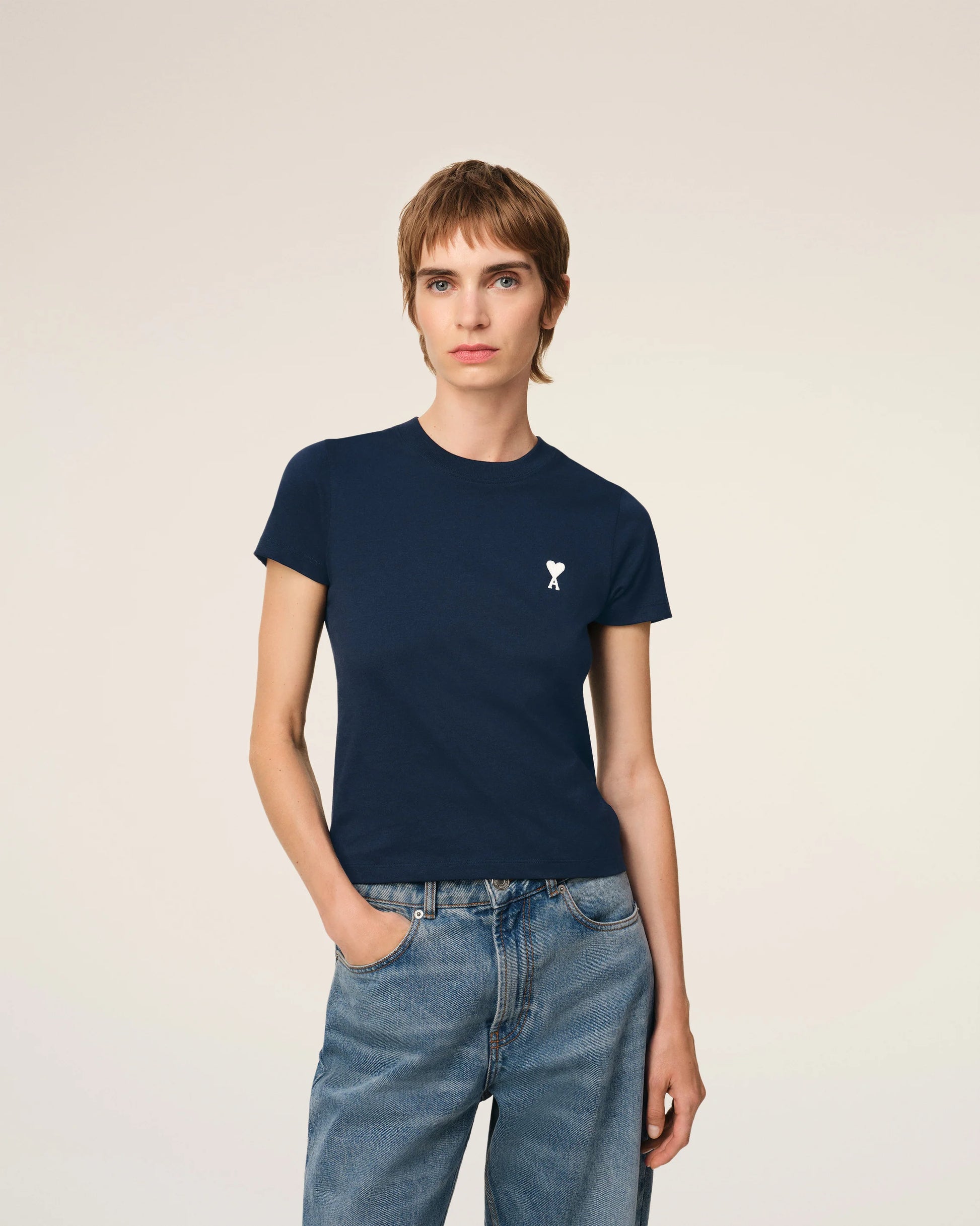 Ami Paris Футболка з монограмою Ami de Coeur