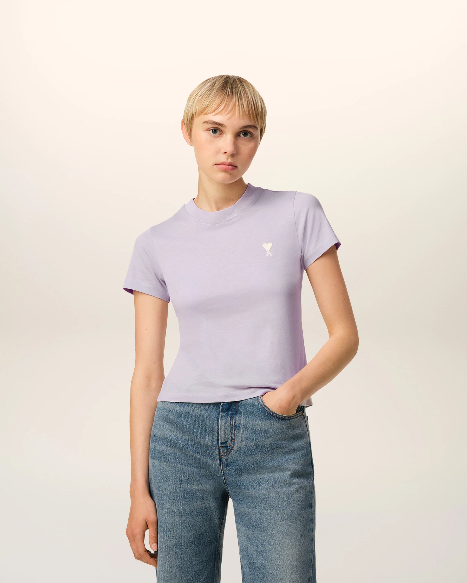 Ami Paris Футболка з монограмою Ami de Coeur