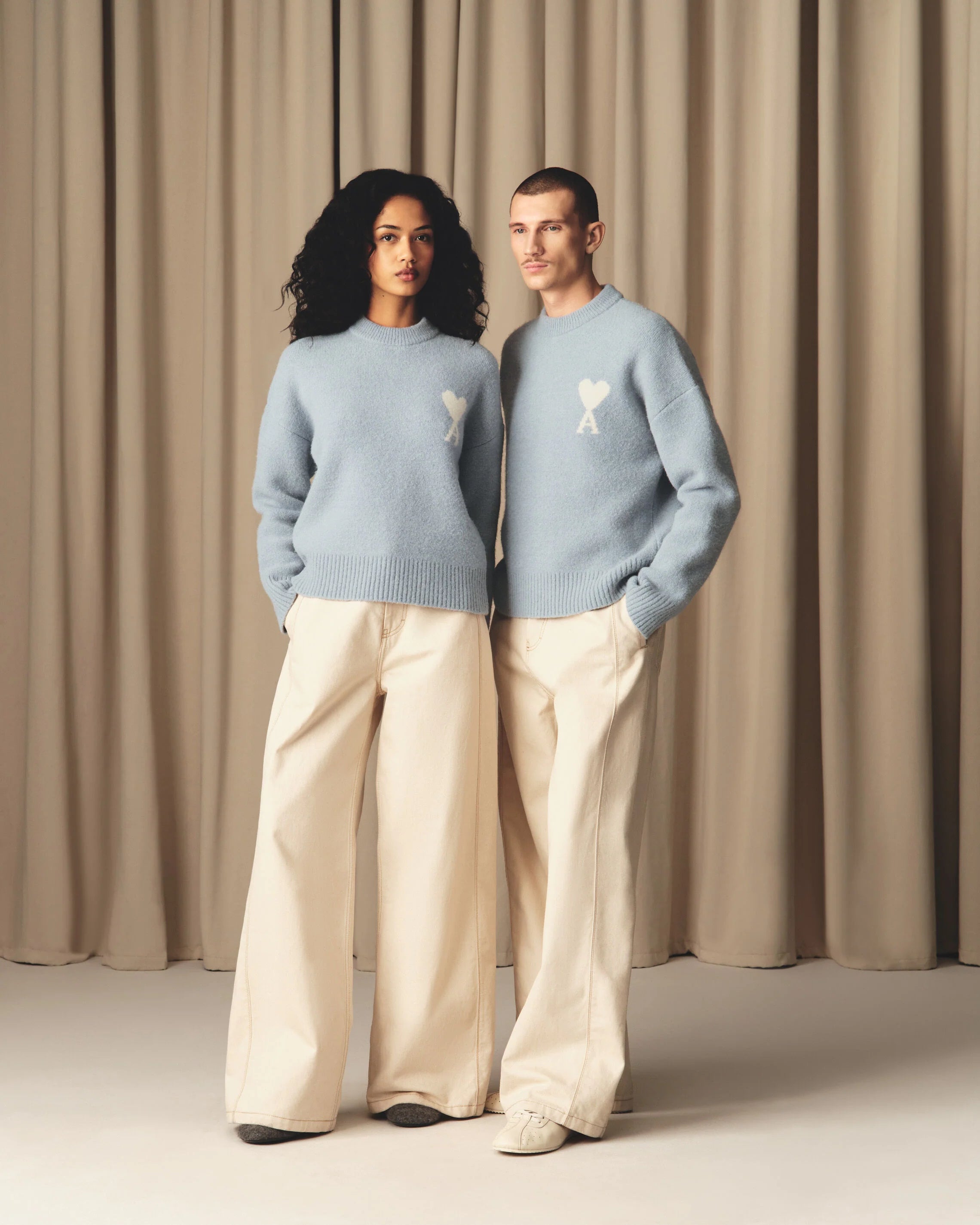 Ami De Coeur Blue Sweater