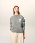 Ami De Coeur Grey Sweater