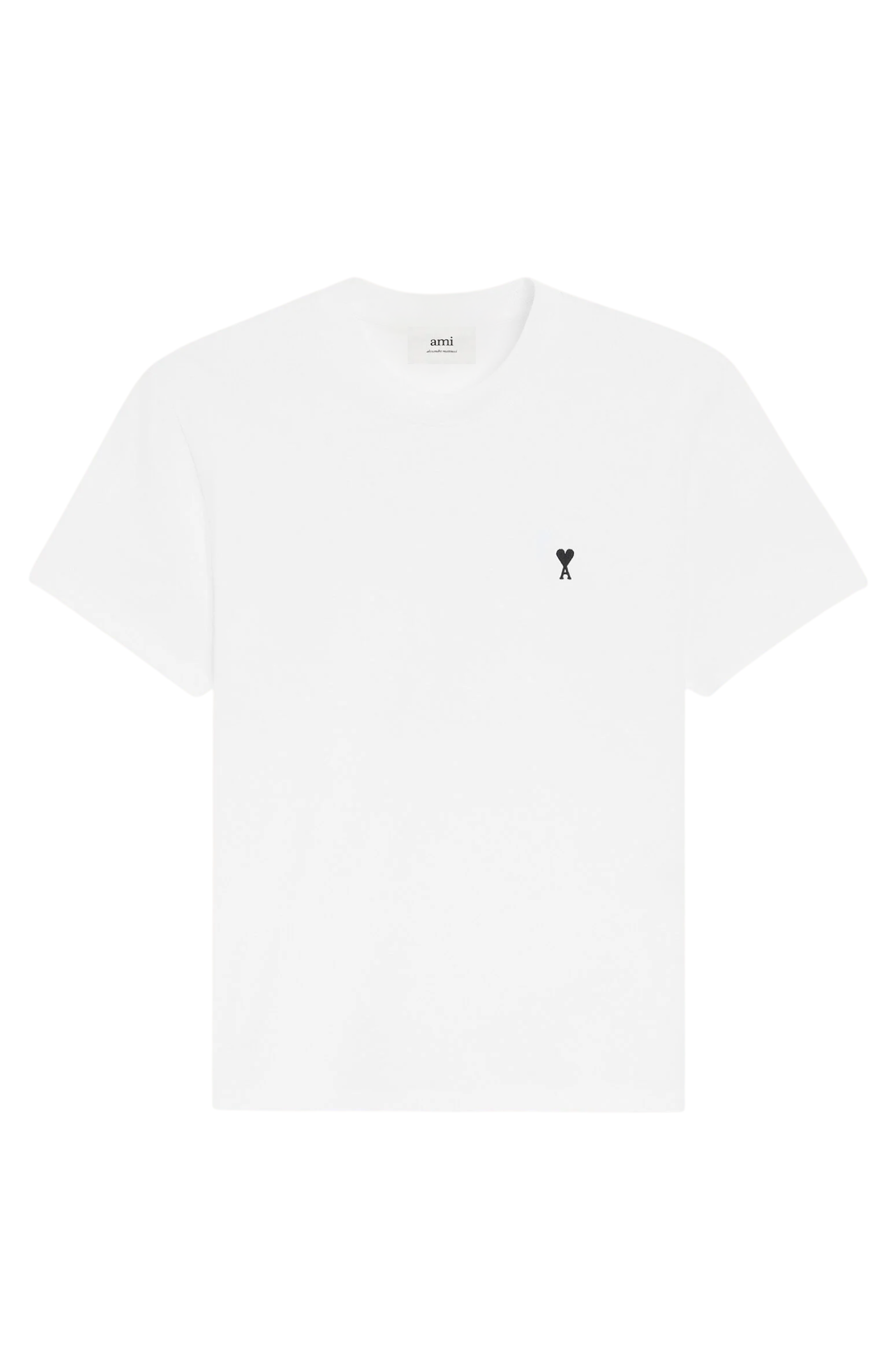 Ami Paris WHITE T-shirt with embroidered logo
