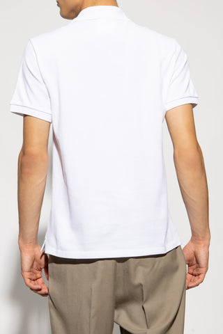 Ami Alexandre Mattiussi WHITE Polo shirt with logo 4