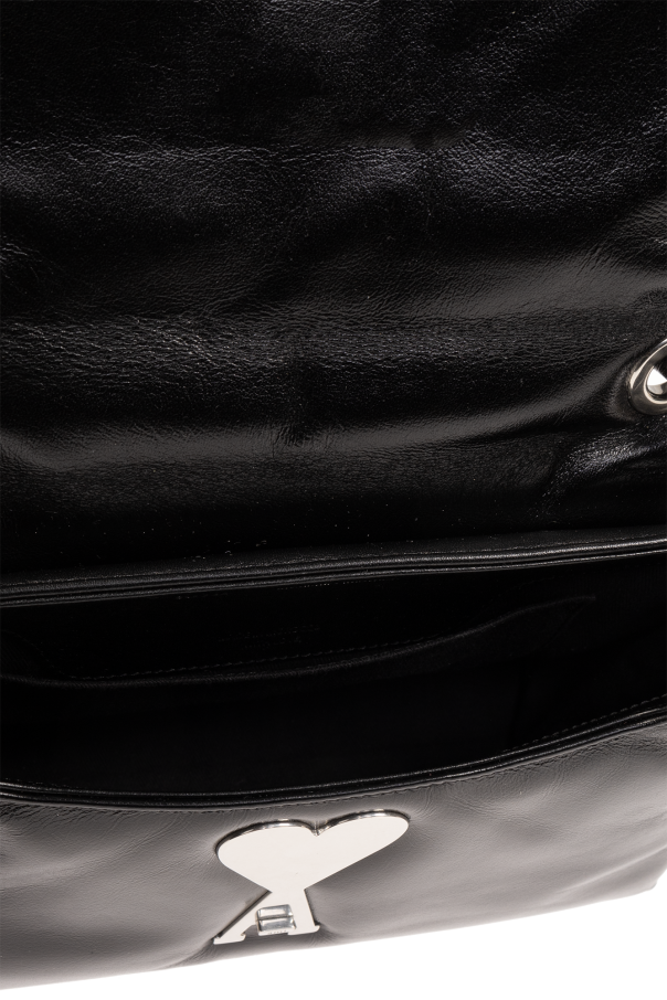 Ami Alexandre Mattiussi BLACK ‘Voulez-Vous’ shoulder bag 5
