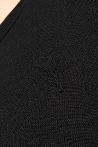 Ami Alexandre Mattiussi BLACK Sweatshirt with logo 5