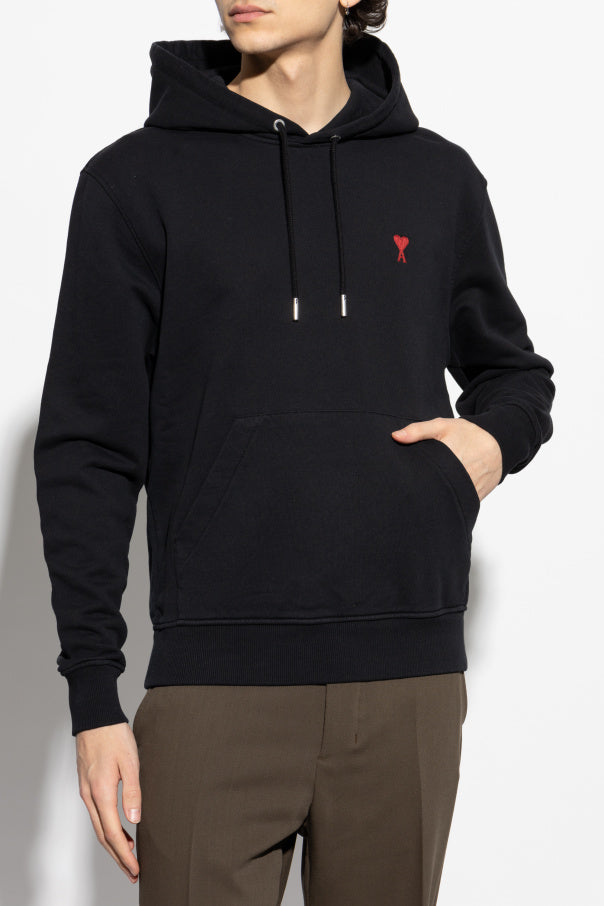 Ami Alexandre Mattiussi BLACK Hoodie 3