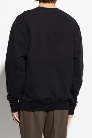 Ami Alexandre Mattiussi BLACK Sweatshirt with logo 4