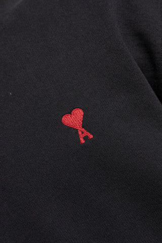 Ami Alexandre Mattiussi BLACK Sweatshirt with logo 5