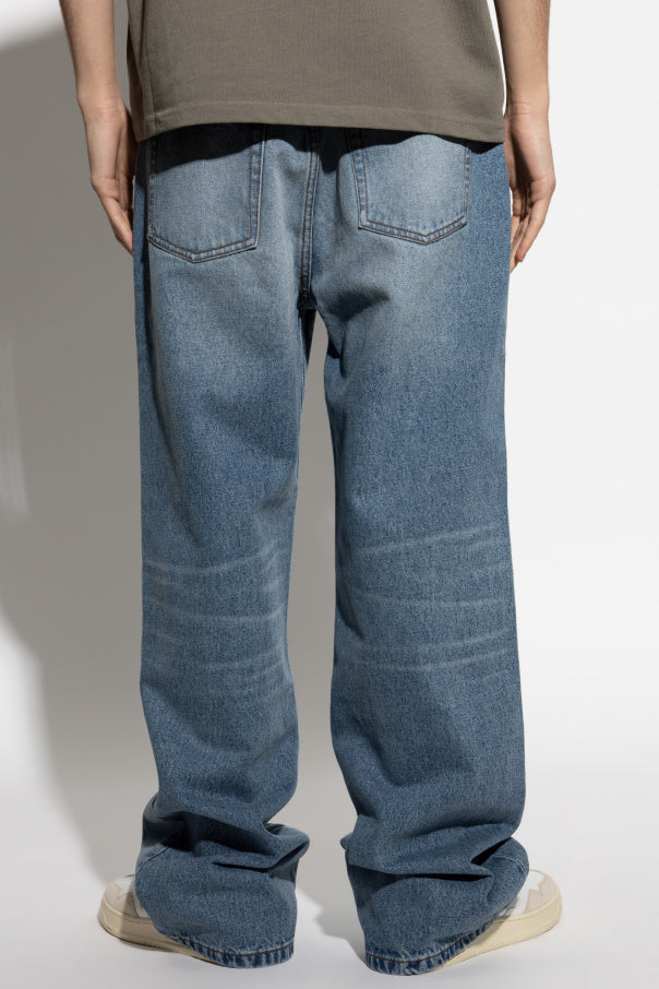 Ami Alexandre Mattiussi BLUE Jeans with logo 4