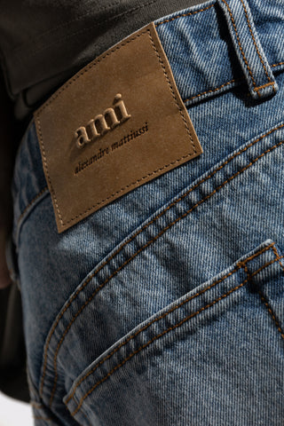 Ami Alexandre Mattiussi BLUE Jeans with logo 5