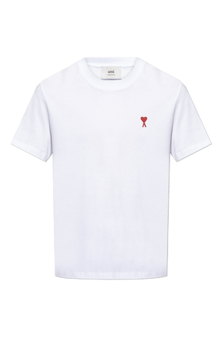 Ami Alexandre Mattiussi WHITE T-shirt with logo 1