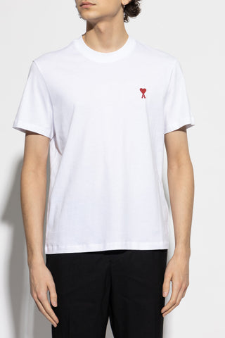 Ami Alexandre Mattiussi WHITE T-shirt with logo 3