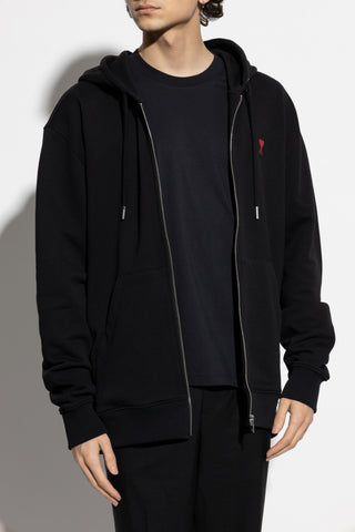 Ami Alexandre Mattiussi BLACK Hoodie 3