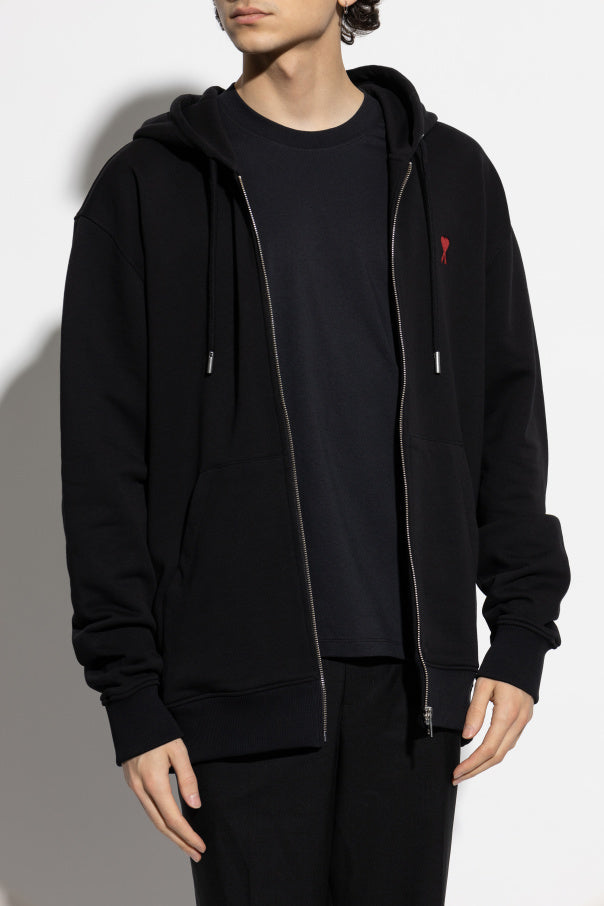 Ami Alexandre Mattiussi BLACK Hoodie 3