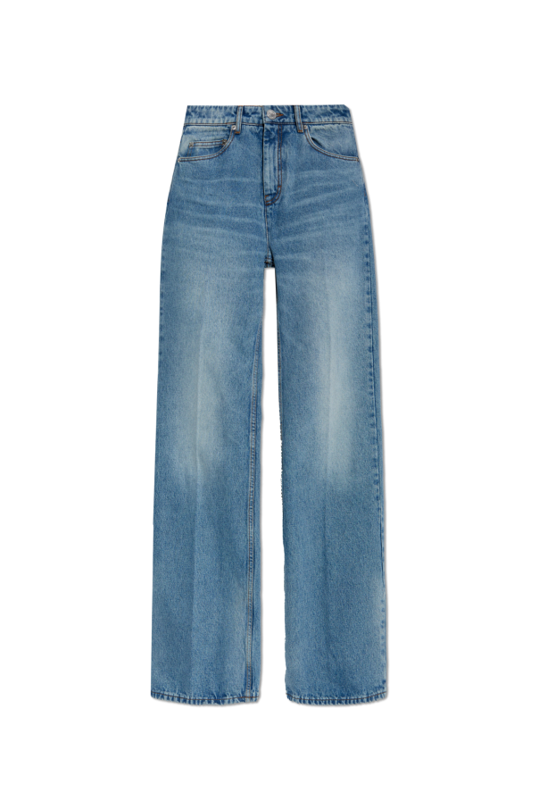 Ami Alexandre Mattiussi BLUE Flared jeans 1
