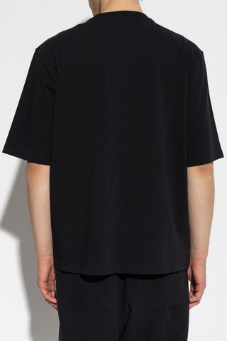 Ami Alexandre Mattiussi BLACK T-shirt with logo 6