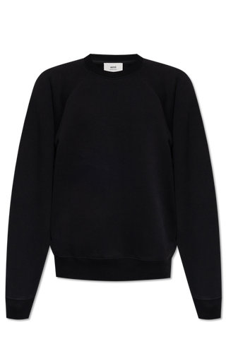 Ami Alexandre Mattiussi BLACK Sweatshirt with logo 1