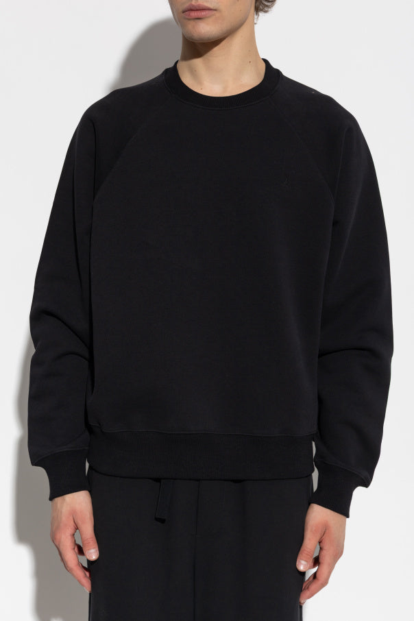 Ami Alexandre Mattiussi BLACK Sweatshirt with logo 5
