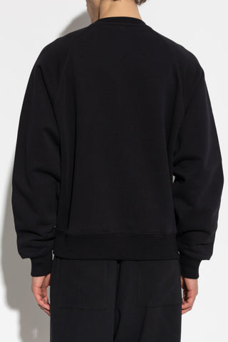 Ami Alexandre Mattiussi BLACK Sweatshirt with logo 6