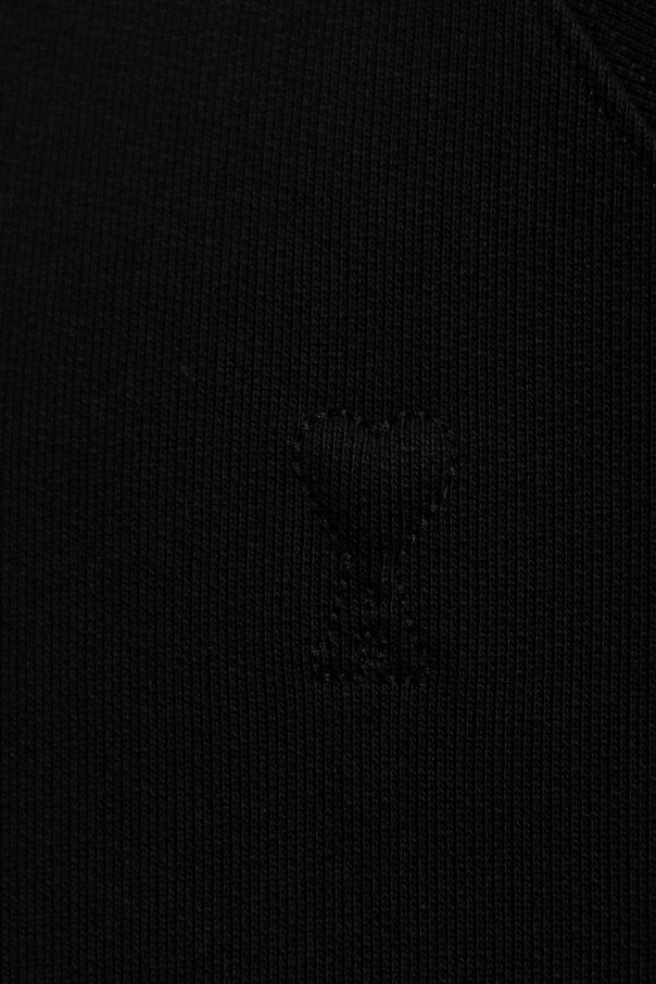 Ami Alexandre Mattiussi BLACK Sweatshirt with logo 7