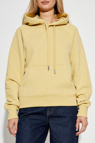 Ami Alexandre Mattiussi YELLOW Sweatshirt with logo 3