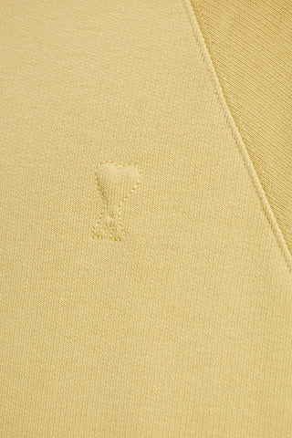 Ami Alexandre Mattiussi YELLOW Sweatshirt with logo 7