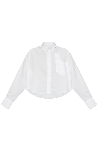 Ami Alexandre Mattiussi WHITE Shirt with logo 1