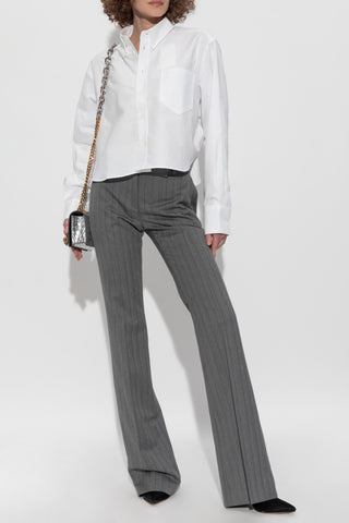 Ami Alexandre Mattiussi WHITE Shirt with logo 2